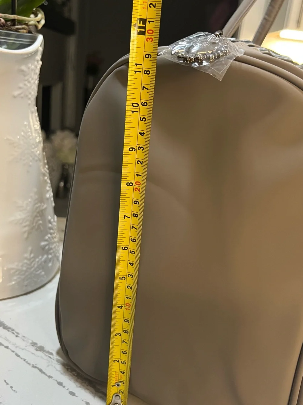 Dolce & Gabbana Devotion GWP Duffel Bag Warm Gray / Taupe Tone NWO